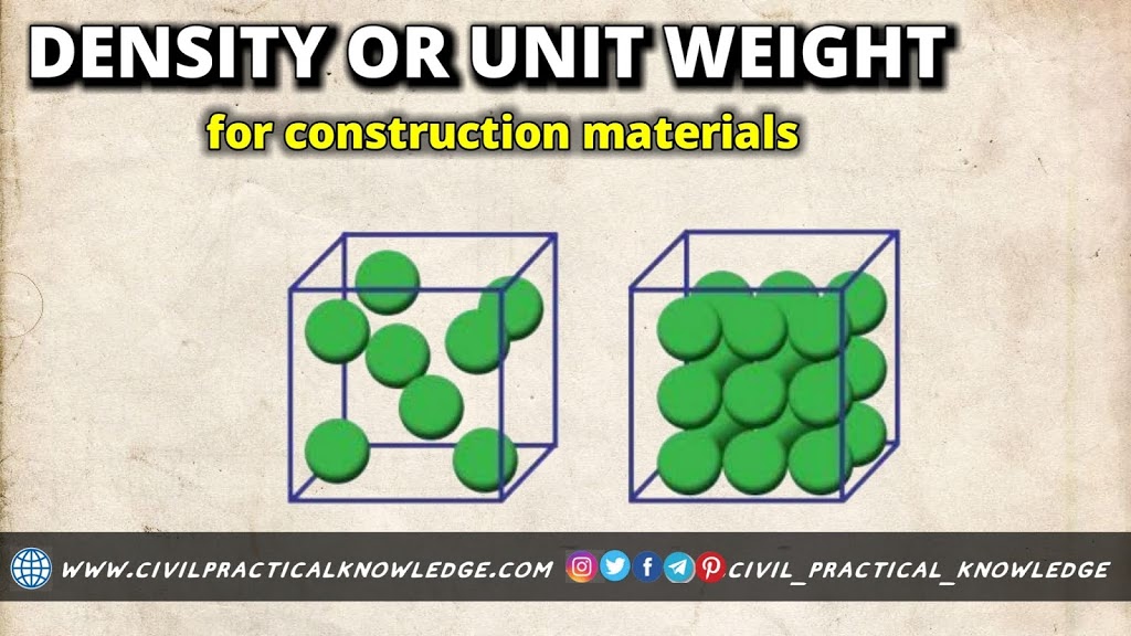 density-or-unit-weight-for-civil-construction-materials-civil